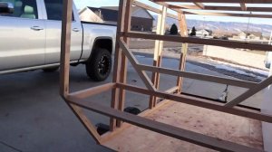 OVERLAND TRAILER BUILD, DIY teardrop square drop trailer, off road camper build, UTV overland campe