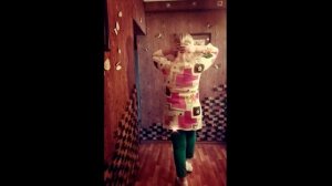 Туника Пэчворк крючком / Цветное филейное вязание