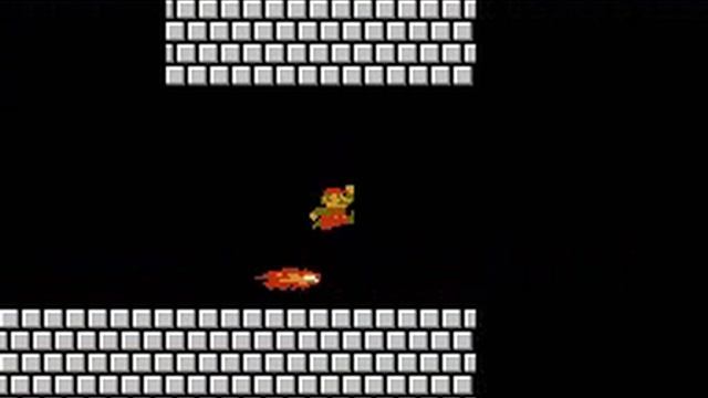 Super Mario Brothers - Bowser Death Glitch смотреть онлайн