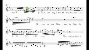 Hymn - One Thing I Can Do - 2nd Violin Accompaniment - The Violin Place