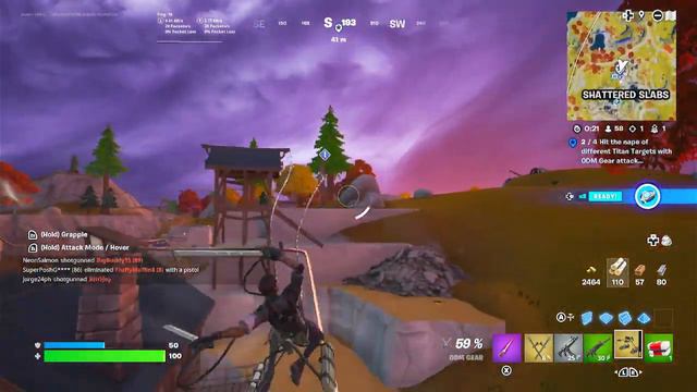 Time to Unlock Eren Jeager! (Fortnite x Attack on Titan - Every Quest Walkthrough) смотреть онлайн