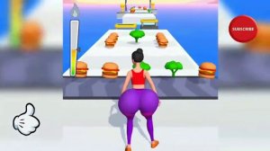 Twerk race 3d | Twerk game all levels (p-13) #mouryagame #gaming