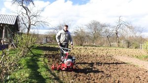 Испытываю свой новый мотокультиватор Вейма 1050