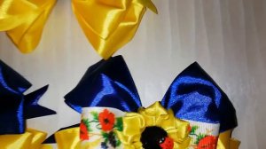 Красивые лёгкие бантики из атласных лент
