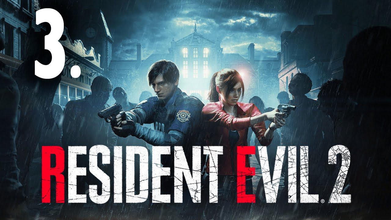 Resident EviL 2┃Прохождение┃СТРИМ #3┃Леон Кеннеди