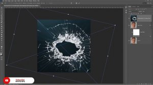 How to Create a Dramatic Broken Glass Effect in Photoshop