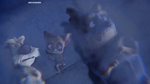 Смешной момент из мультфильма 100% Волк. Свобода (1\2) смотреть онлайн