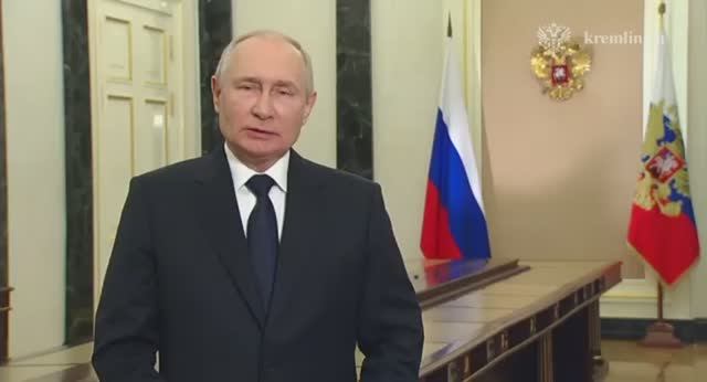 Видеообращение Владимира Путина по случаю Дня воссоединения новых субъектов с Россией