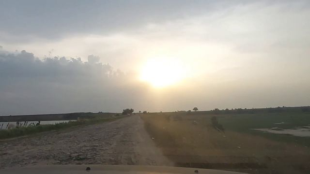 Дорога в Кирилловку через дамбу Утлюкского лимана. Кирилловка - Атманай - Акимовка - Мелитополь