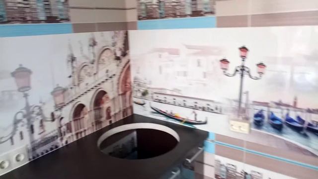 обзор фартука " Венеция"...пластик... смотреть онлайн