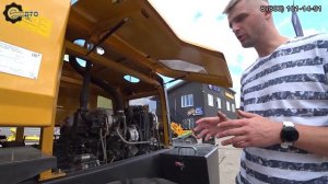 Обзор на фронтальный погрузчик HZM XC600 - тел. 8 800 101-14-91