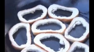 Быстрые горячие бутерброды на сковородке.