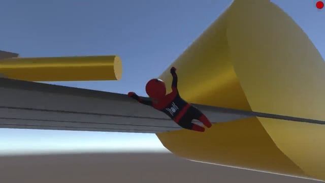 УЛЬТРА СЛОЖНАЯ КАРТА HUMAN FALL FLAT пластилиновые герои Володя Человек Паук и Железный Человек