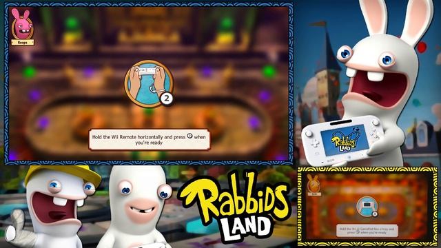 Running from BIG BALLS! - Rabbids Land #3 (3 Player) смотреть онлайн