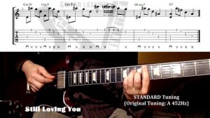 Scorpions GUITAR LESSON with TAB - Ballads - Still Loving you - Holiday - Send Me An Angel ...