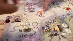 Francis Drake Board Game I Playthrough (Final Round)