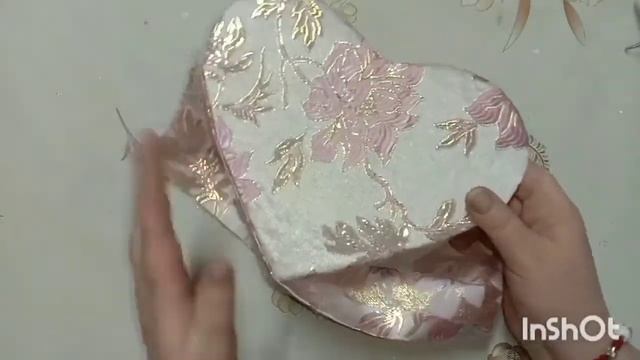 DIY Gift box Heart //  Подарочная коробка в форме сердца.