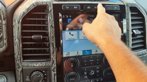 Монитор в стиле Тесла для Ford F150 с системой SYNC 3