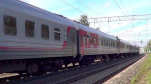 ЭП20-001 с поездом №11 "Анапа – Москва"