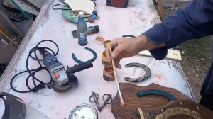 " Золотая " подкова, своими руками из плеч. Как сделать сувенир на удачу . Краткий обзор изделия ??