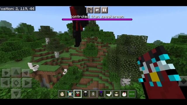 Skibidi Toilet from Telur Man v12.8 Addon MOD in Minecraft pe смотреть онлайн