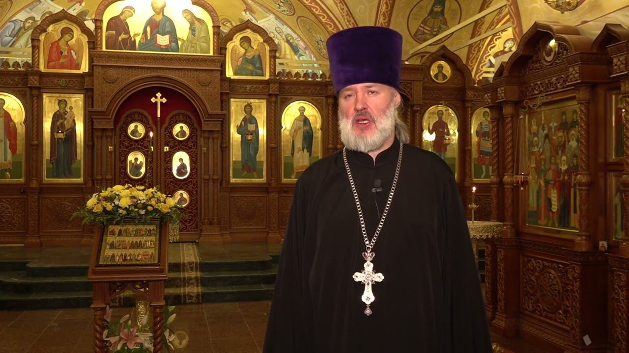 Благочинный Воскресенского округа протоиерей Александр Долбунов желает дзержинцам светлого Рождества