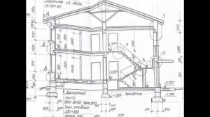 Инженерная графика, тема: Архитектурно-строительные чертежи, С-2-1,