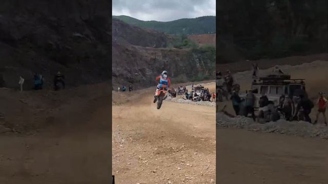 Sending a Dakar KTM Rally 450 at Red Bull Erzbergrodeo