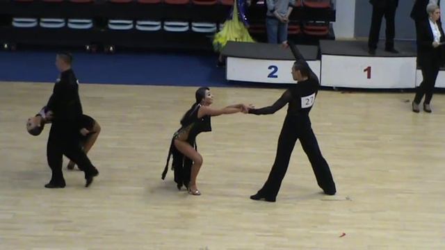 Чемпионат ЦФО Латина 1/4 Джайв Корякин Александр - Бурмистрова Светлана смотреть онлайн