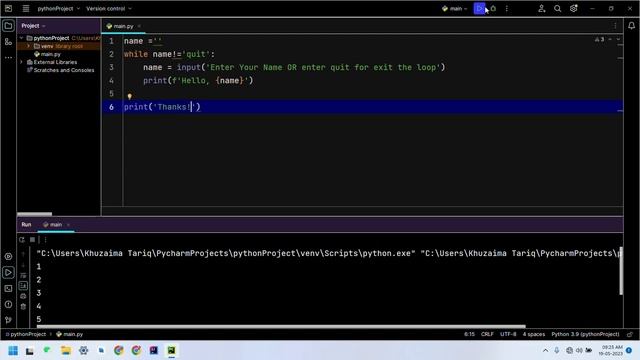 #19 How to use while loop and flags in python | codetrix