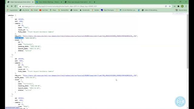 REST API Web Servisleri: NASA API ve Python Requests Kutuphanesi смотреть онлайн