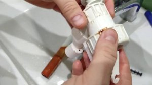 не работает клапан смывного бачка, ремонт своими руками, инсталляция Cersanit