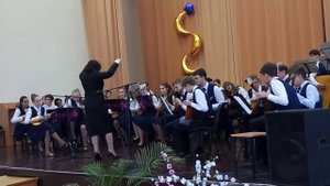 R.Galliano. Tango pour Claude. Оркестр русских народных инструментов ДМШ № 11 г. Уфа