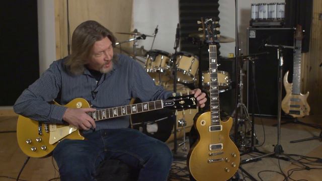 Gibson Custom Shop 1968 Les Paul Goldtop Reissue смотреть онлайн