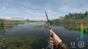 Трофейный басс 2 силиконка червь - миссии Fishing Planet