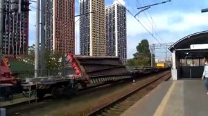 2М62У-??? с грузовым поездам ст.Павшино