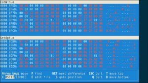 VBinDiff, Visual Binary Diff