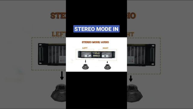 stereo mode in amplifier