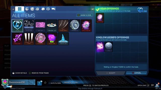 Trading From One Uncommon To A Fennec In *ONE HOUR* (Rocket League Trading Series) смотреть онлайн