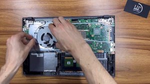 Ремонт ноутбука Asus x509u. Полный разбор, чистка от пыли, замена диска ssd. СЦ «UPservice» Киев