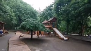 Кисловодск, парк, детская площадка Вспомним детство mp4