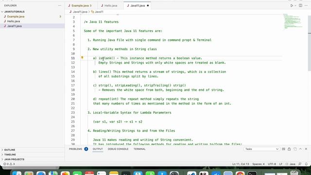 Java 11 features