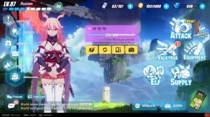 How to change and touch the front character in Honkai Impact 3