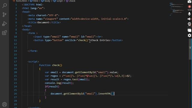 JavaScript Form Validation Tutorial Session - 4 in Hindi by Ravi Shankar Mishra смотреть онлайн
