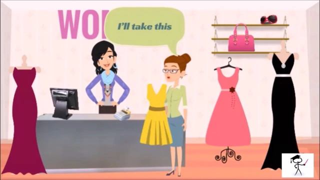 Shopping for clothes and shoes  English Conversation