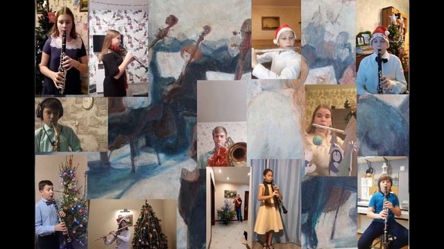 НОВОГОДНЕЕ ПОЗДРАВЛЕНИЕ ОТ ДУХОВОГО ОРКЕСТРА КМТИ им.Г.П.Вишневской смотреть онлайн