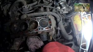 Троит на холодную двигатель! Меняем правильно прокладку ГБЦ! Chevrolet aveo