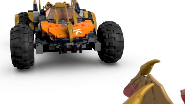 LEGO ЛЕГО Ninjago Драконий вездеход Коула 71769 смотреть онлайн