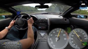 Lamborghini Murcielago максимальная скорость POV