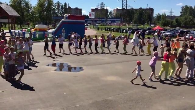 День Физкультурника 2015 #ВикторияФитнес (dance 2) смотреть онлайн